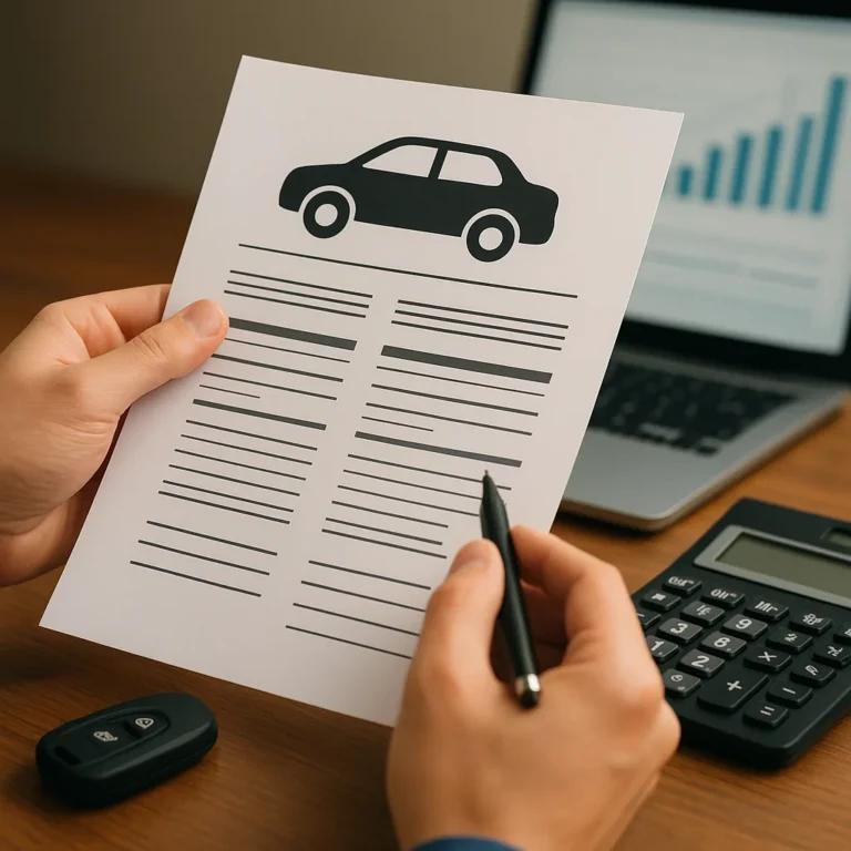 Como comparar propostas de financiamento de veículo sem entrada