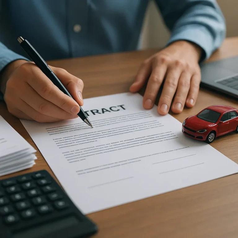 O que conferir no contrato de financiamento de veículo sem entrada
